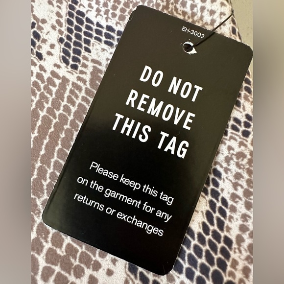 NWT Express Body Contour Collection Compression Snake-Print Dress Women’s Medium - Picture 7 of 9